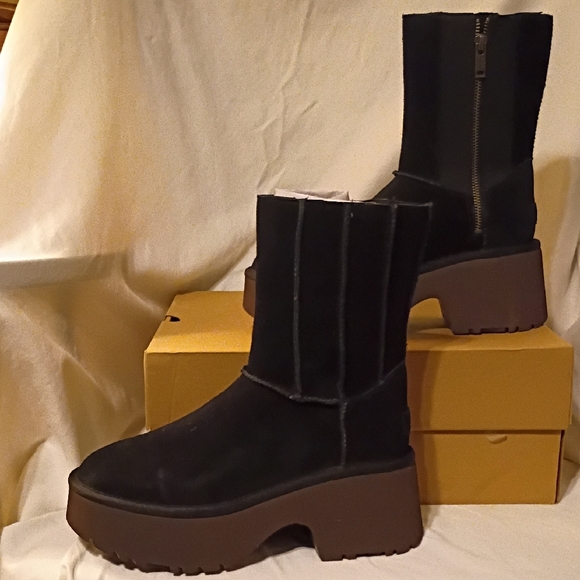 UGG Black Platform Boots - Picture 5 of 6